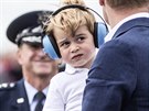 Princ George na letiti RAF Fairford (8. ervence 2016)