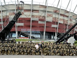 Protiteroristick jednotka GROM ped djitm summitu NATO ve Varav s polskou...