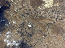Msto Mekka vidné z ISS (800mm objektiv)