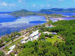 Rodina z australského Queenslandu nabídla svůj resort i s ostrovem v Mikronésii...