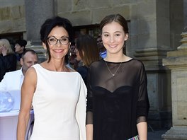 Libue muclerová a její dcera Justina-Anna (Karlovy Vary, 3. ervence 2016)
