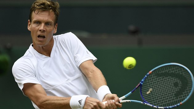 Tom Berdych ve Wimbledonu