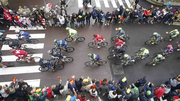 Cyklist ve 2. etap Tour de France