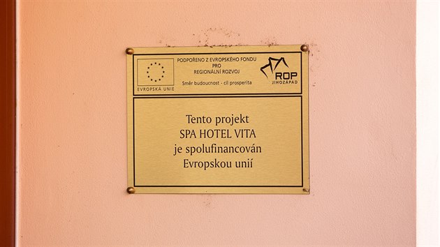 Hotel Vita postaven sten z penz EU ml slouit seniorm, ale ti si ho moc neuij.