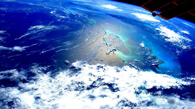 Pohled na planetu Zemi ze stanice ISS