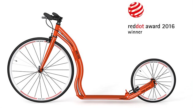 Kolobka Yedoo Wolfer zskala ocenn Red Dot Award 2016 v kategorii produktovho designu.
