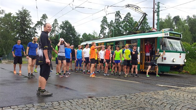 Vtz zvodu byl v cli o osm vtein rychleji ne tramvaj. (2. 7. 2016)