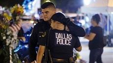 Pieta za policisty zastřelené v Dallasu (8. července 2016)