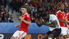 Belgický útoník Romelu Lukaku na zaátku druhého poloasu nepromnil velkou...