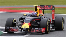 Holandský jezdec Max Verstappen v Red Bullu bhem kvalifikace na Velkou cenu...