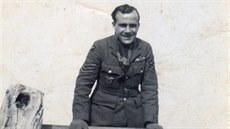Oldřich Helma v britském Norfolku v březnu 1941.