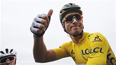 Peter Sagan ped startem 3. etapy Tour de France