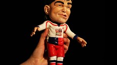 Loutka Jaromíra Jágra vytvo�ená speciáln� pro animovaný snímek Nagano: zrození...