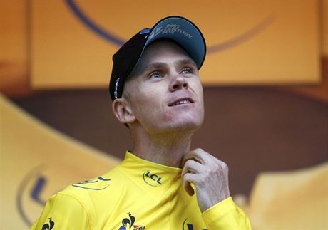 ZSTV VE LUTM. Britsk cyklista Chris Froome je i po devt etap v ele...