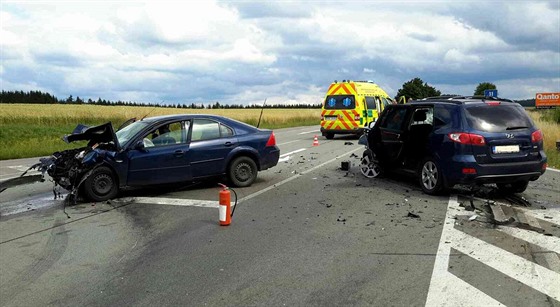 Nehoda na Šedivci z 12. července 2016.