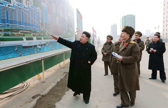 Kim na inspekci v takzvané vdecké tvrti Pchjongjangu. V souasnosti u je...