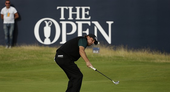 Golfista Phil Mickelson na British Open