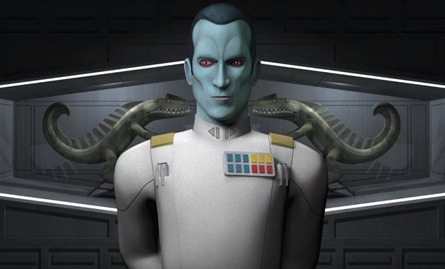 Přichází velkoadmirál Thrawn. Star Wars mají novou zápornou postavu