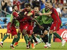 EXPLOZE RADOSTI. Portugalci stíhají Édera, stelce gólu v prodlouení...