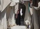 Uprchlický tábor Ritsona, který se nachází severn od Atén, vyuívá více ne...