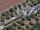 Sráka vlak v jiní Itálii (12. ervence 2016)