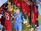 Antoine Griezmann si jde pro stíbrnou medaili po prohraném finále mistrovství...