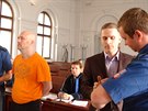 Obalovan u Krajskho soudu v Plzni. (18. ervence 2016)