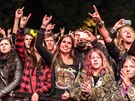 Fanouci na festivalu Masters of Rock ve Vizovicch v roce 2016