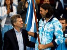 Vlajkonoem Argentiny v Riu je basketbalová hvzda Luis Scola. Snímek ze...