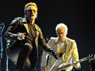 U2 na koncertu v Paíi 7. prosince 2015