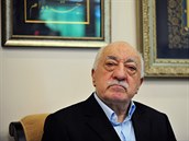 Islámský klerik Fethulláh Gülen (17. července 2016)