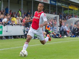 Nizozemsk fotbalov tonk Gino van Kessel jet v dresu Ajaxu Amsterdam
