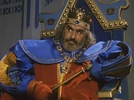 Mario Adorf v pohádce Princezna Fantaghiro: Jeskyn Zlaté re (1991)