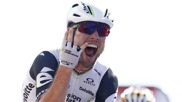 VTZ. Mark Cavendish vyhrl trnctou etapu leton Tour de France.