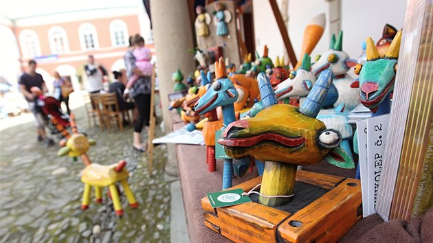 Originální hračky z textilu nebo dřeva letos v Kamenici představuje 16 důkladně vybraných výrobců z celého Česka.