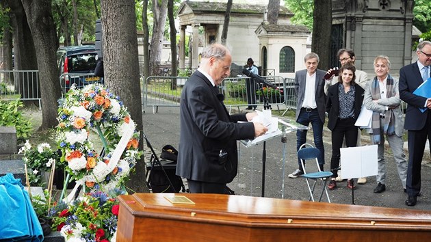 Pohřeb Casimira Oberfelda.