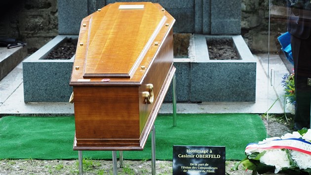 Pohřeb Casimira Oberfelda.