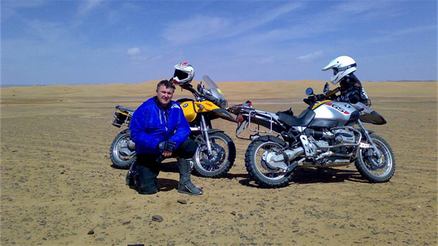 Fotografie ze soukromho archivu MUDr. Pavla edivho, z cest na motorce (Maroko)