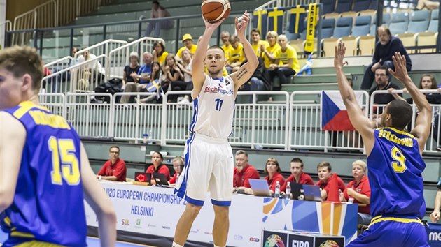 esk juniorsk basketbalista Matj Svoboda stl na vdsk ko.
