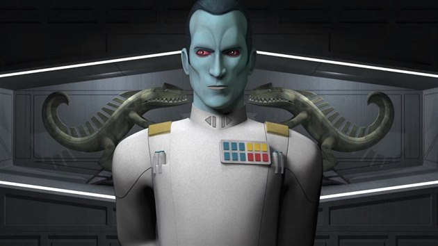 Velkoadmirl Thrawn se stal oficiln postavou svta Star Wars