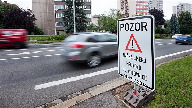 V Náchodě začaly opravy Pražské a Polské ulice (18.7.2016).
