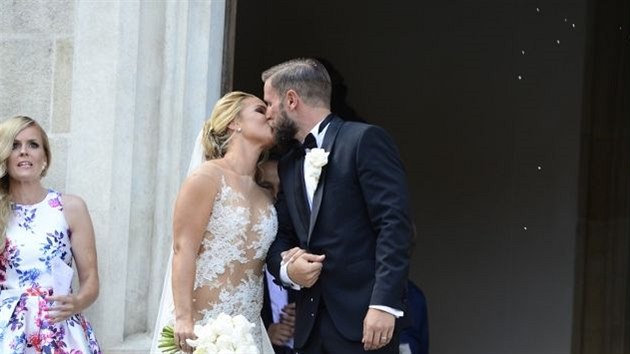 Dominika Cibulková a Michal Navara se vzali 9. července 2016.