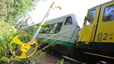 Srá�ka vlak� u Rotavy na Sokolovsku (10. �ervence 2016)