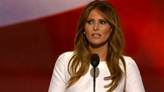 Melania Trumpová na sjezdu republikán