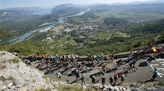 Krásná momentka z patnácté etapy Tour de France.