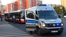 Pasaér napadl idie praského mstského autobusu na sídliti Lhotka