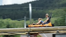 Nová horská bobová dráha v Lipn nad Vltavou.