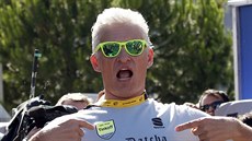 Oleg Tiňkov na Tour de France.