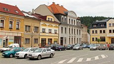 Nám�stí v Úpici na Trutnovsku.