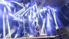Kapela Slayer na festivalu Masters of Rock ve Vizovicích v roce 2016